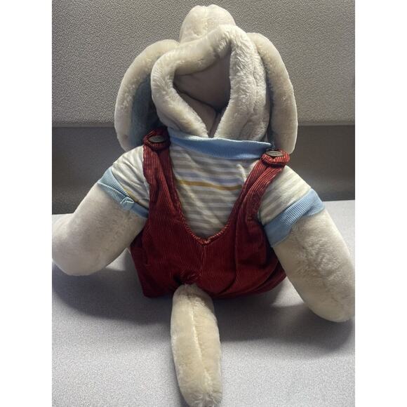 Vintage Wrinkles Dog Hand Puppet Brown Corduroy Overalls Heritage Collection‎ - Picture 6 of 10